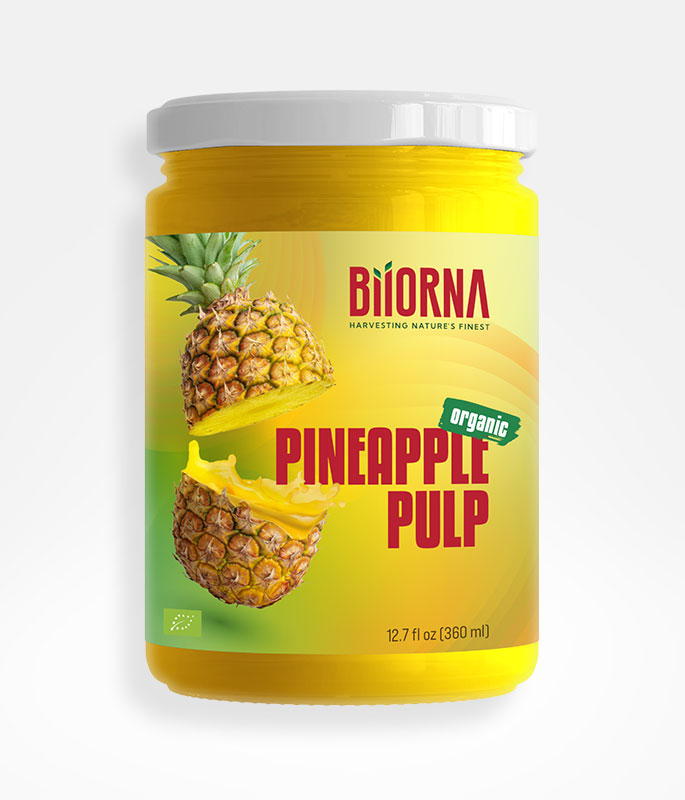 Organic Pineapple Pulp
